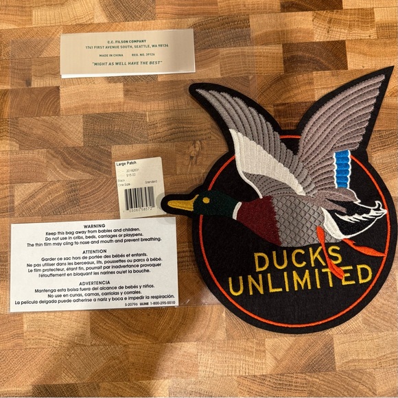 Filson x Ducks Unlimited Patch - Picture 2 of 3